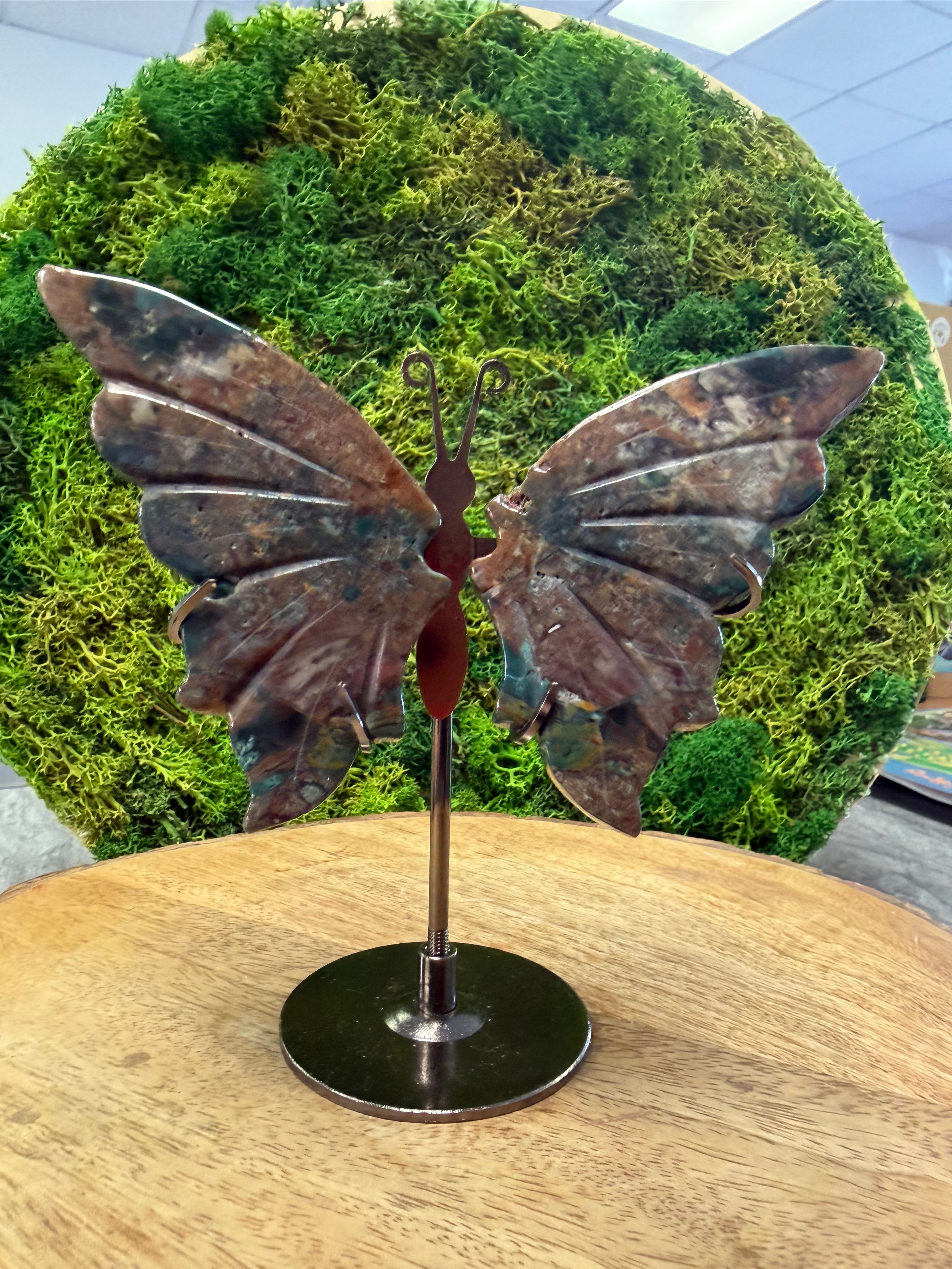 Butterfly- Ocean Jasper