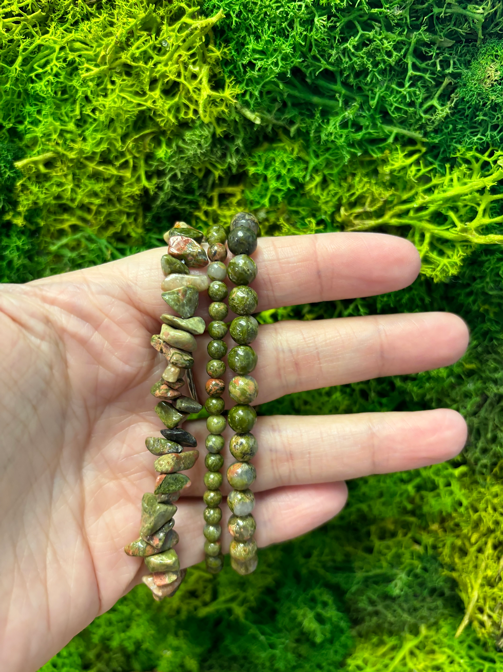 Unakite Bracelet