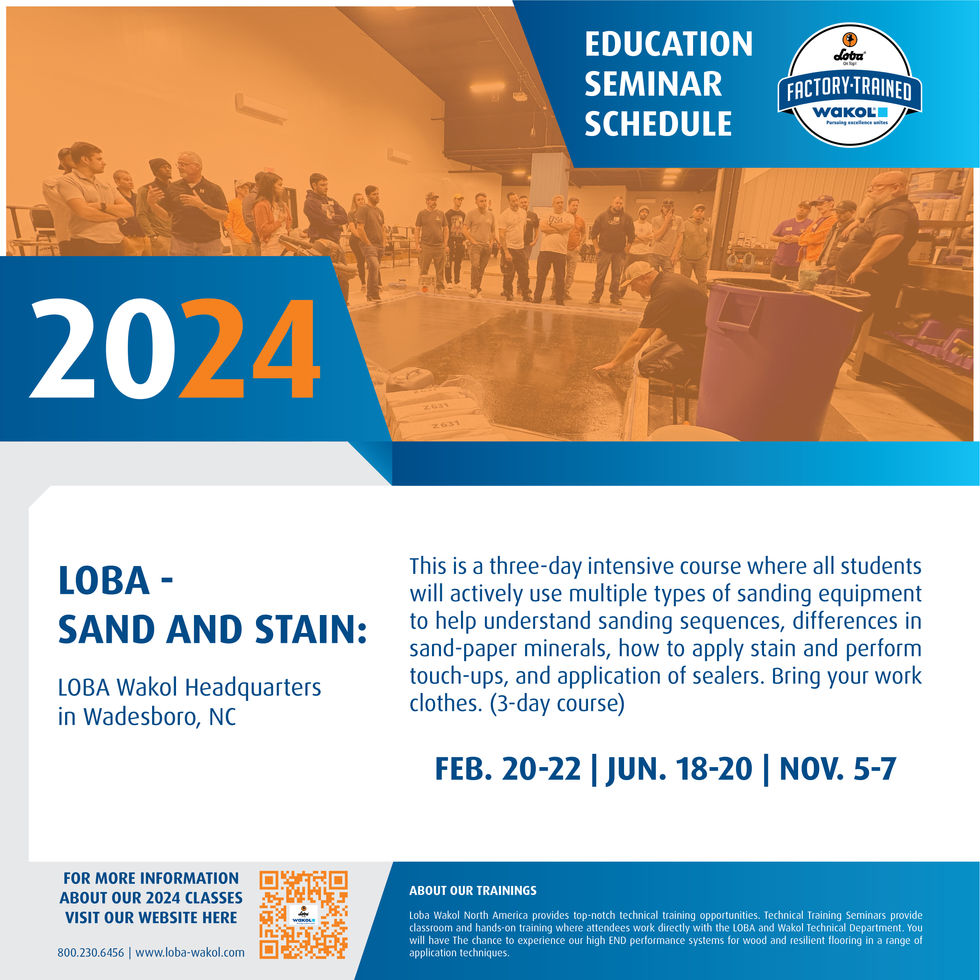 LOBA-WAKOL Education Seminar Schedule Post (2024)