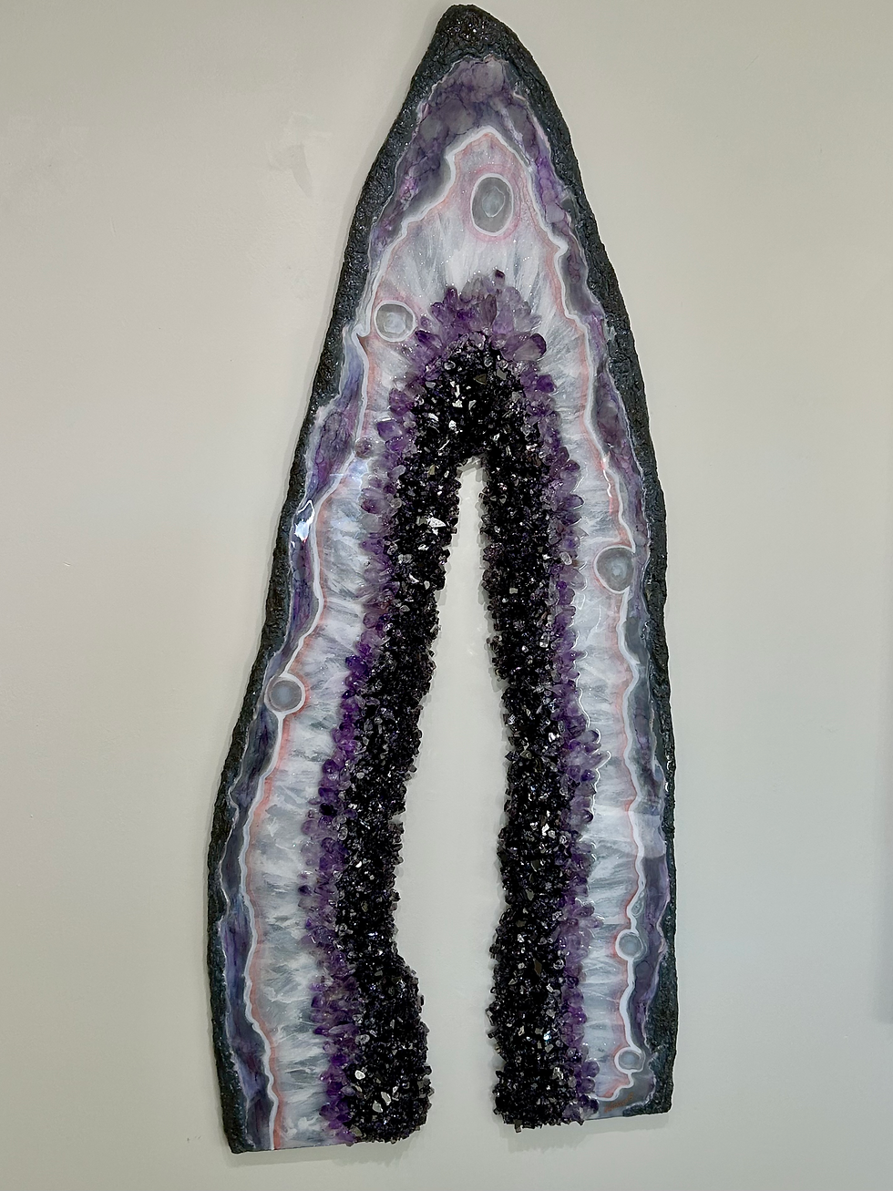 Thumbnail: Amethyst . Resin Geode