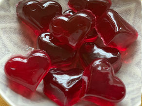 Gelégodis med tranbär