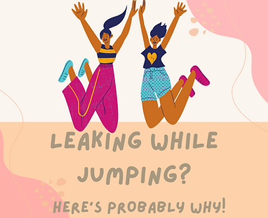 Leaking while jumping