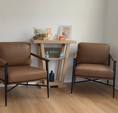 Two chairs in the clinic