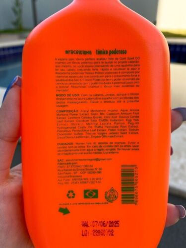 Miniaturbild: Gold Spell Cosmeticos Xampu + Condicionador + Tonico poderoso de 3X250ML