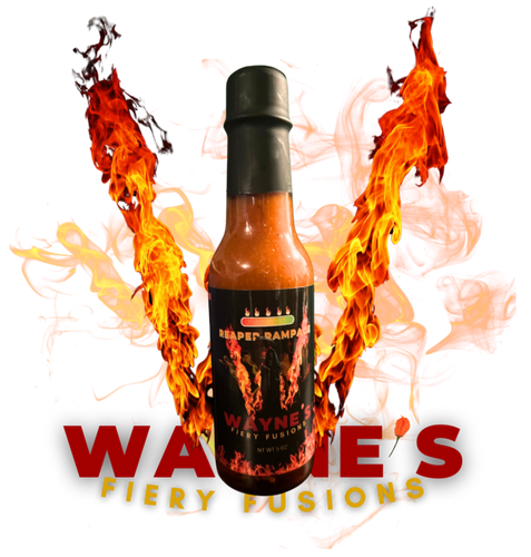 Hot Sauce: Reaper Rampage 5oz | Waynes Fiery Fusions