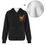Thumbnail: Waynes Fiery Fusions Zipup Hoodie Blk Men's Fleece Full-Zip Hoodie (Model H60)