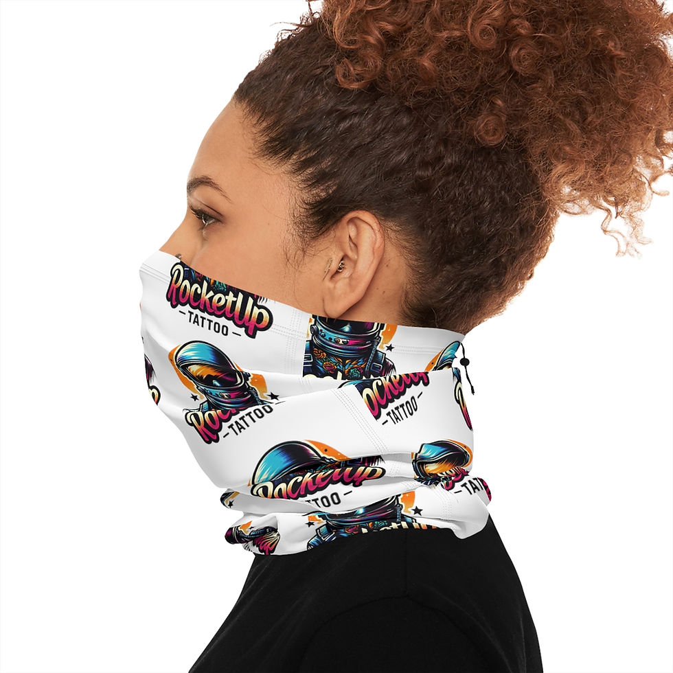 Thumbnail: RocketUp Winter Neck Gaiter With Drawstring