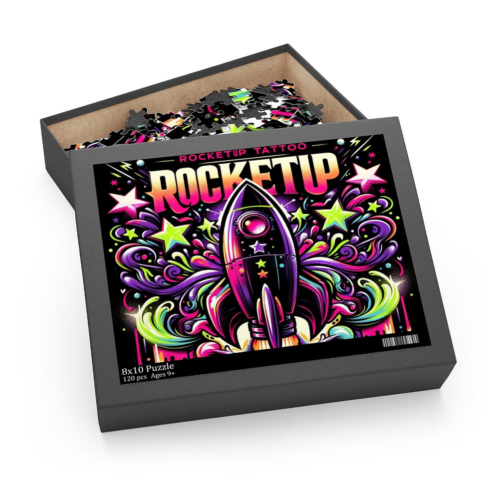 Thumbnail: RocketUp Logo Puzzle (120, 252, 500-Piece)