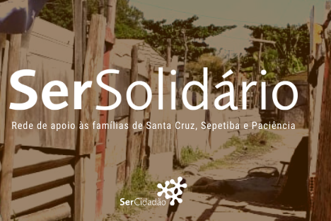Campanha Ser Solidário distribui cestas básicas e produtos de higiene em comunidades de Santa Cruz
