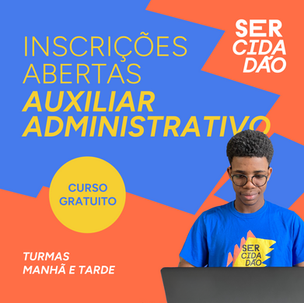 Inscrições abertas para curso de  iniciação profissional em administração