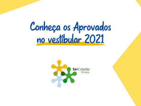 Conheça os alunos do SerCidadão Universitário aprovados no vestibular 2021