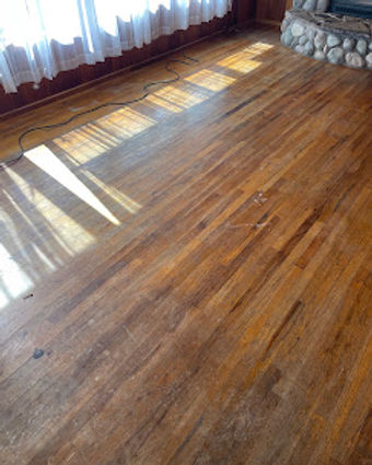 hardwood floors before