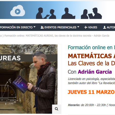 Matemáticas Áureas remasterizada en HD- partes 2 a 5 y enlace a curso con 6ª parte inédita