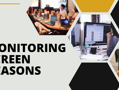 05 Reasons For Monitoring Screen At A Workplace