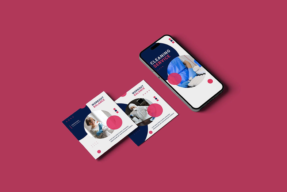 Canva story for house cleaners offering weekend availability | Instagram Social Media kit