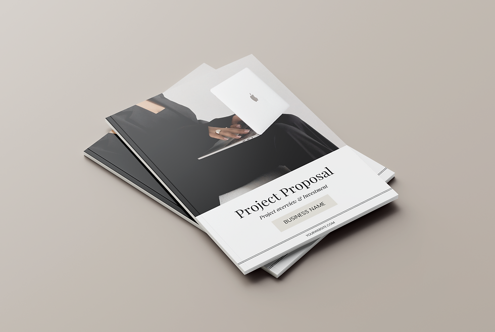 Project Proposal Template for Canva | Editable & Instant Download