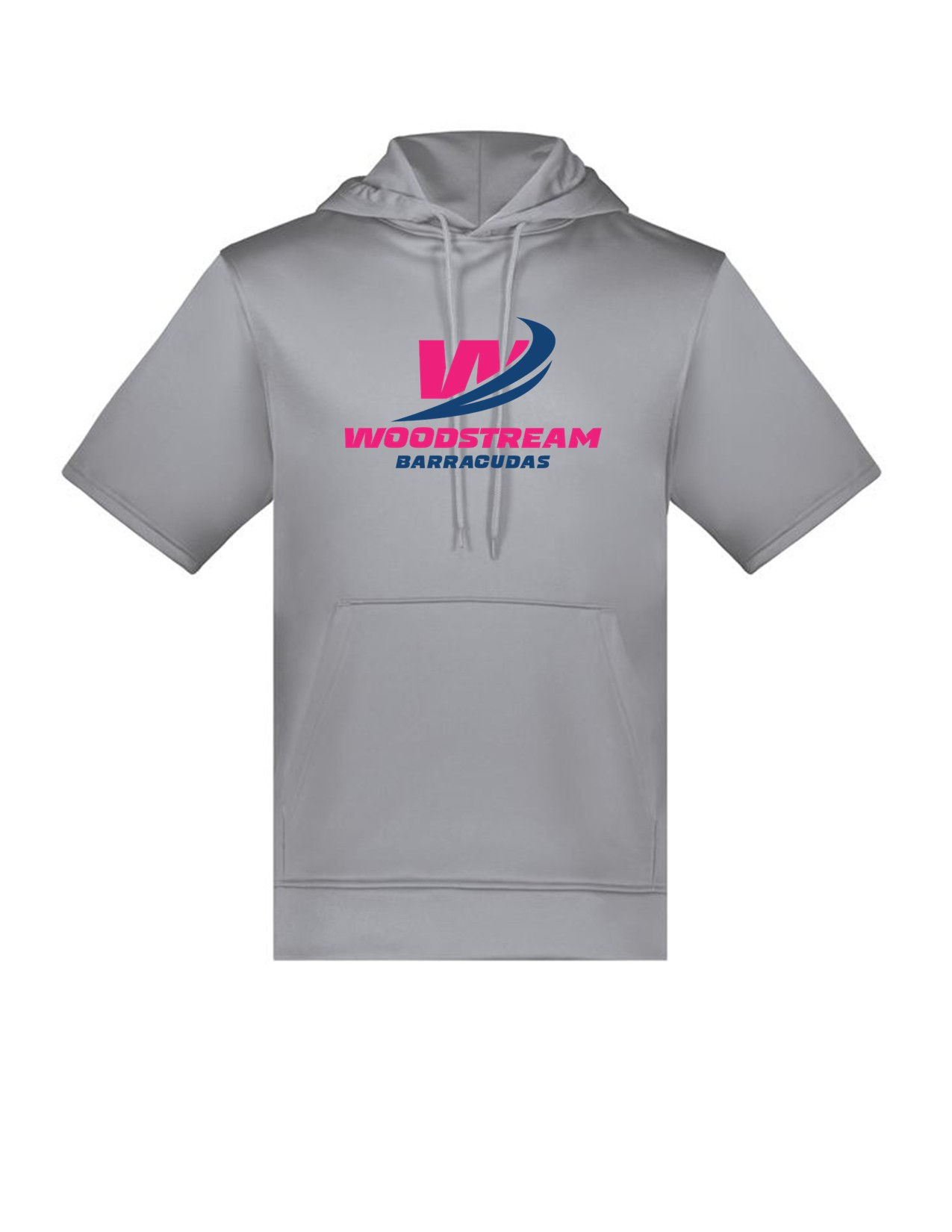 WOS Adult "Barracudas" Short Sleeve Wicking Hoodie '25