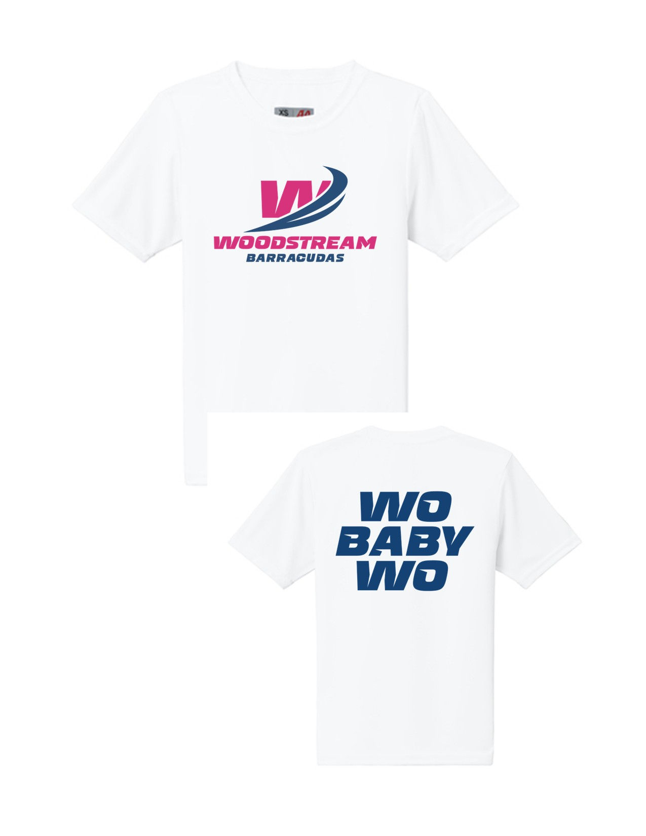 WOS Youth "Barracudas" Short Sleeve Wicking Tee '25