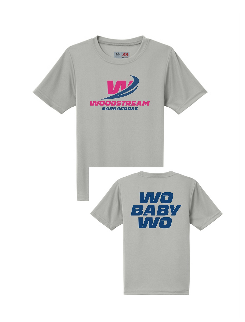 Thumbnail: WOS Youth "Barracudas" Short Sleeve Wicking Tee '26