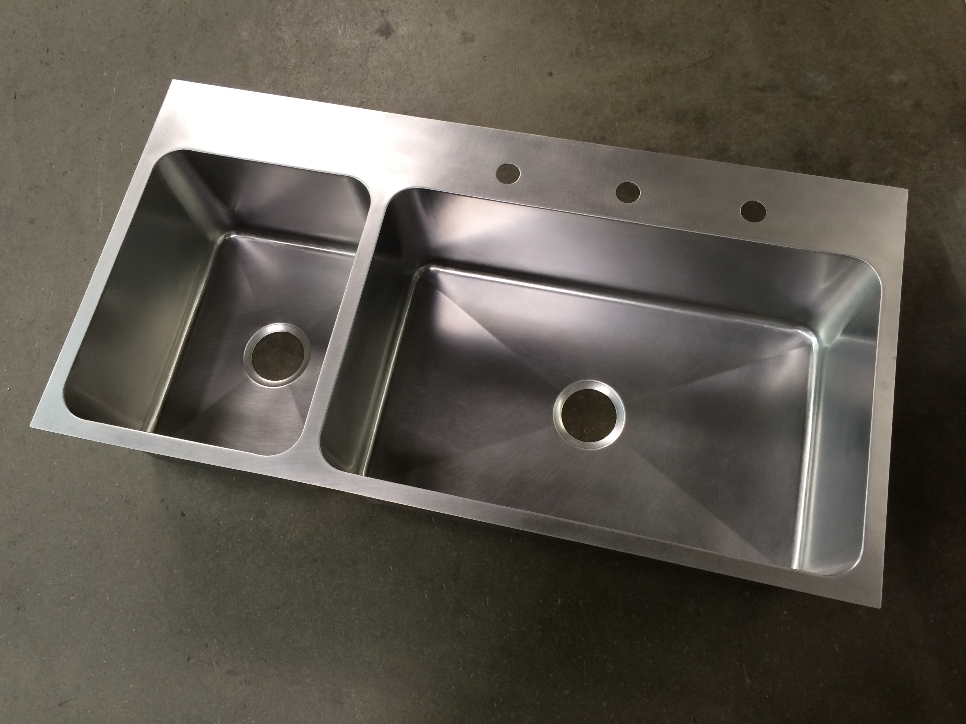 Custom Stainless Steel Sinks
