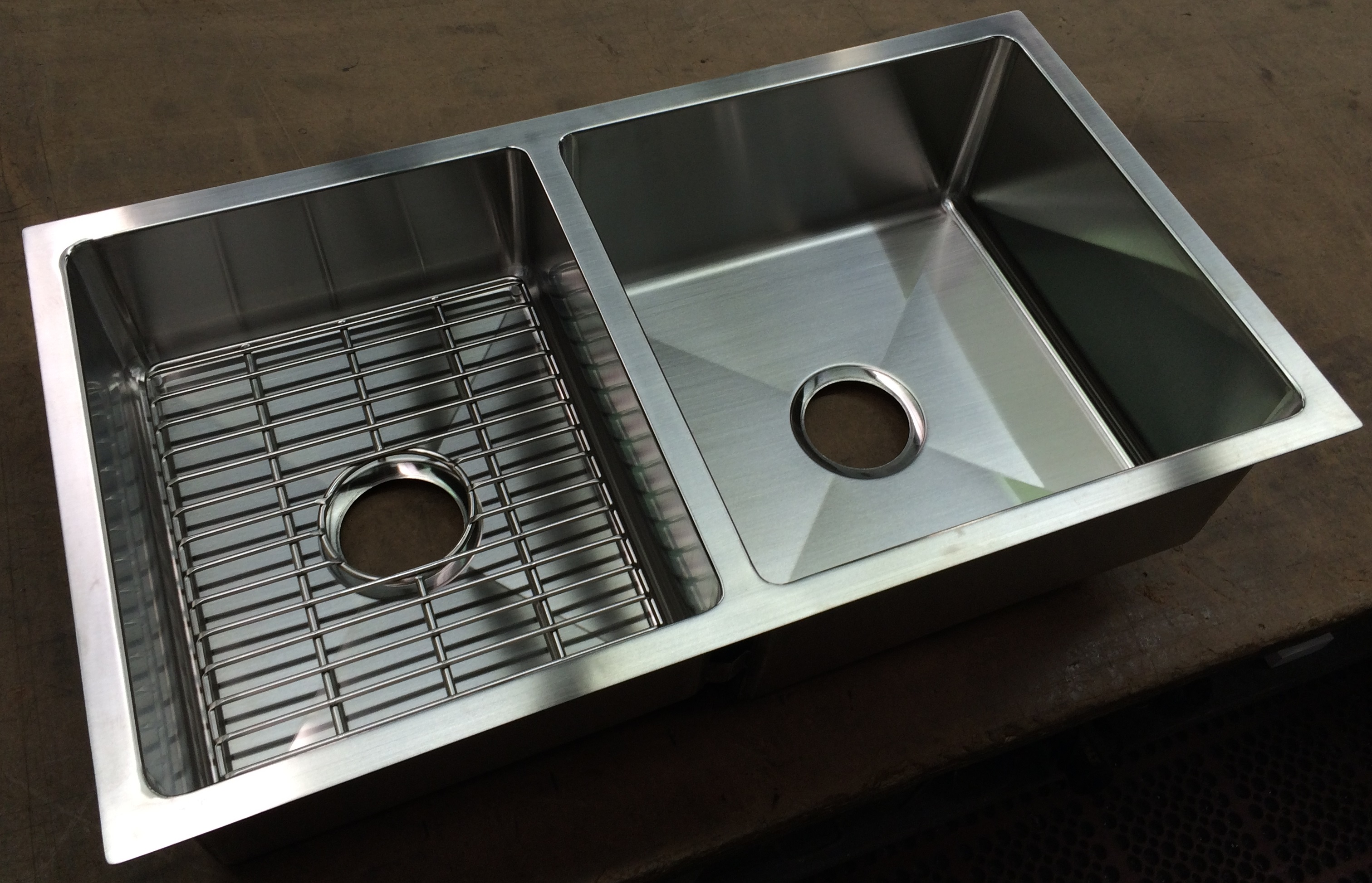 Custom Stainless Steel Sinks
