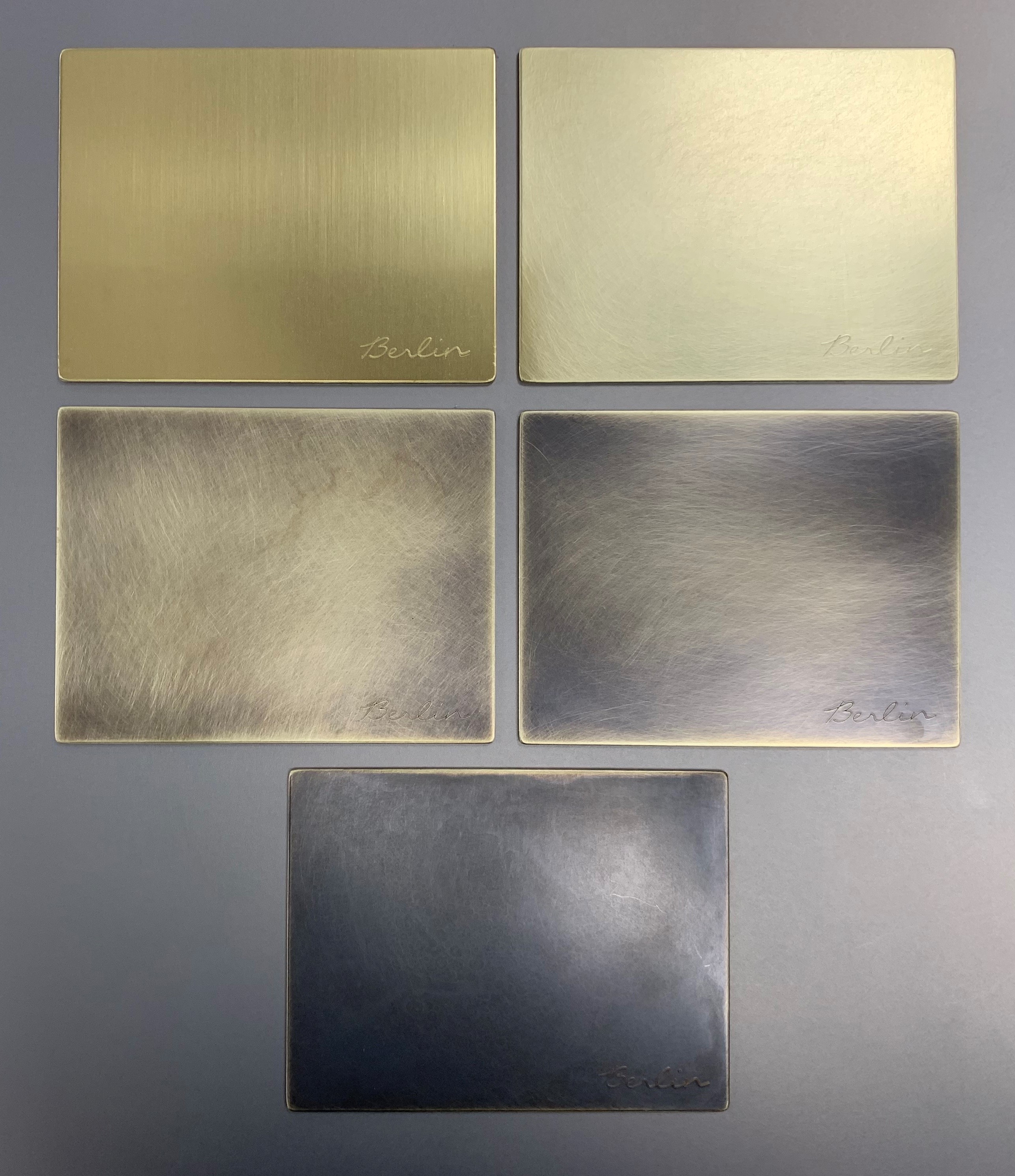 Patina Brass Samples