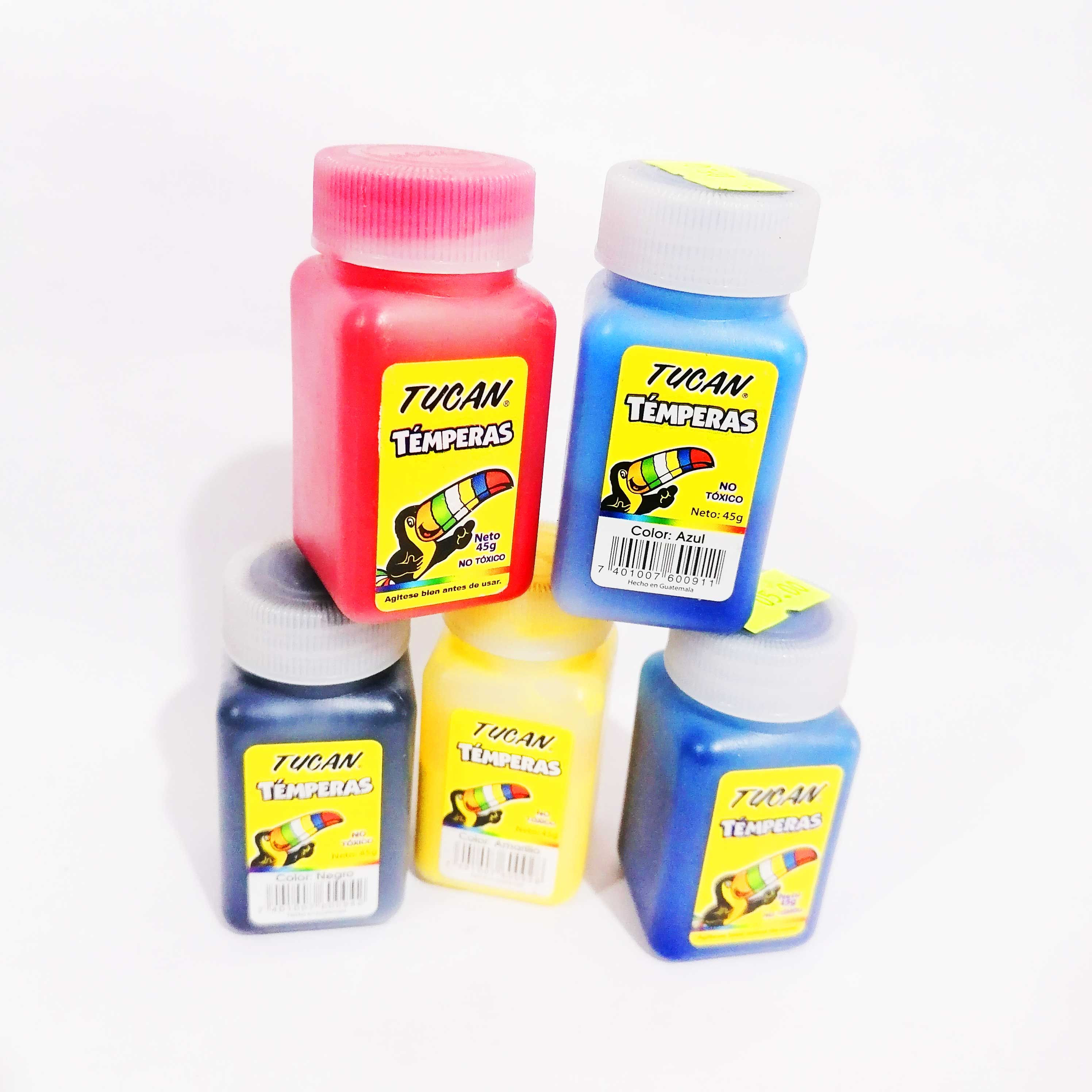 Temperas sueltas tukan