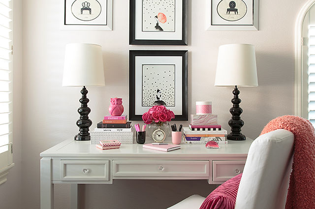 decoração home office