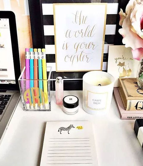 Decoração escritório feminino