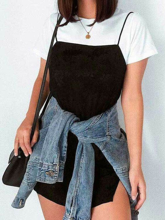 Looks chiques com camiseta branca