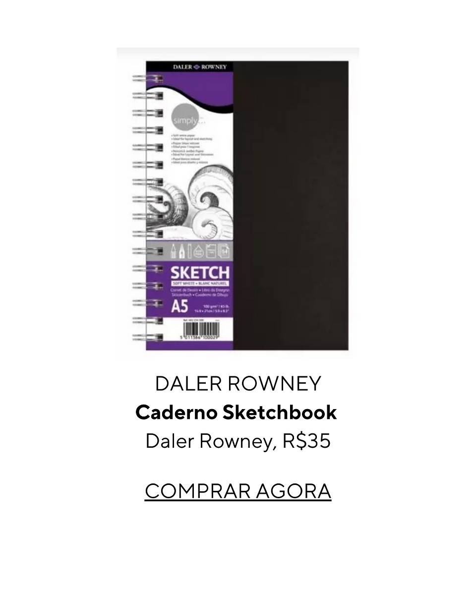 Caderno Sketchbook DALER ROWNEY Simply Espiral 100g 54F