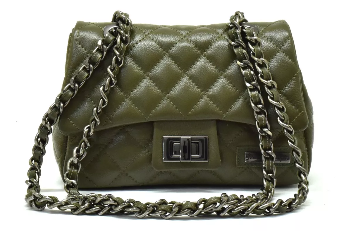 Bolsa Feminina Pequena Couro Legitimo