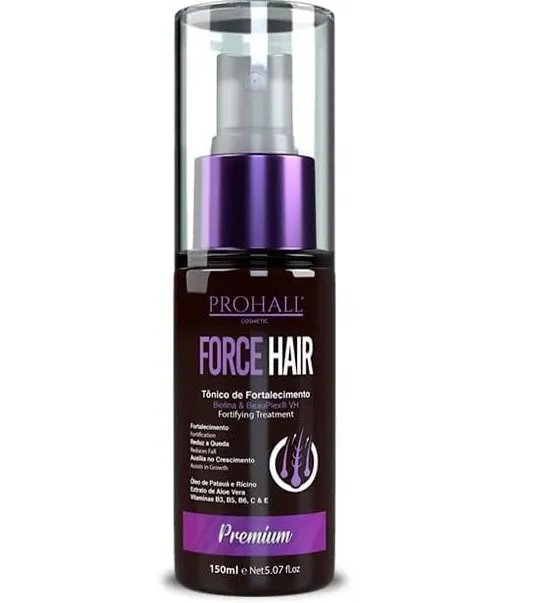 Prohall Force Hair - Tônico Fortificante Crescimento Acelerado 150ml