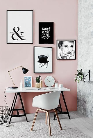 decoração home office