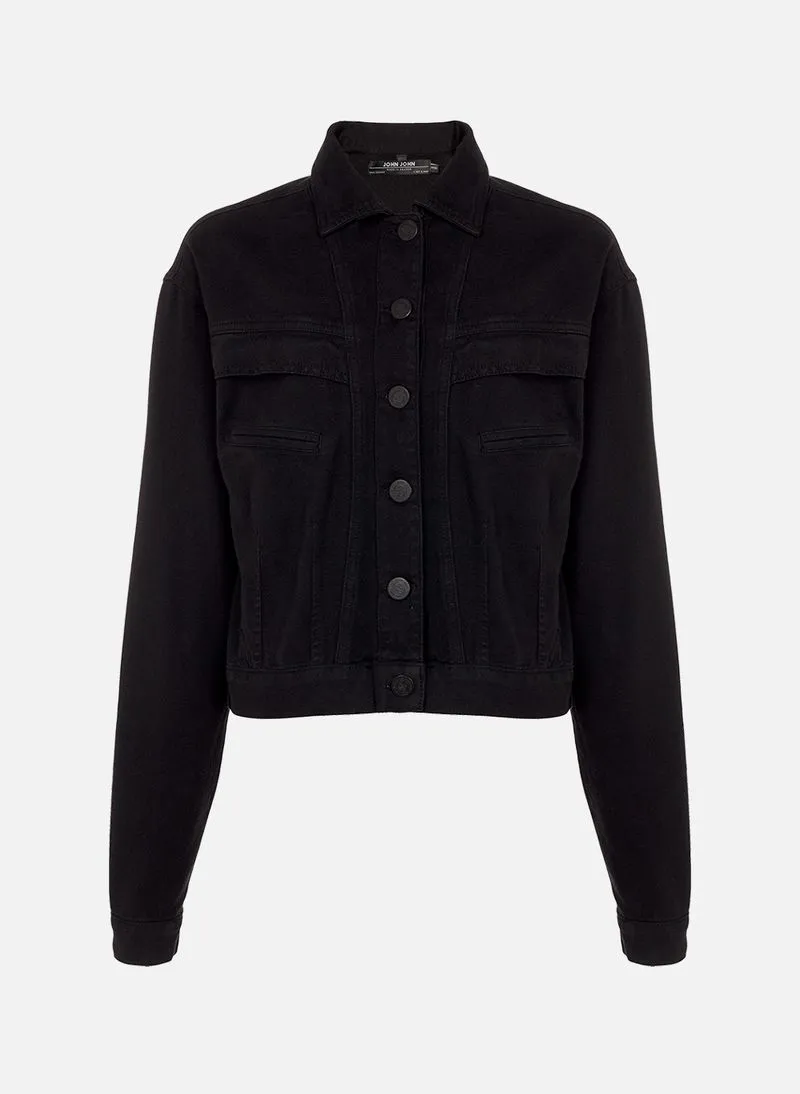 jaqueta preta feminina comprar