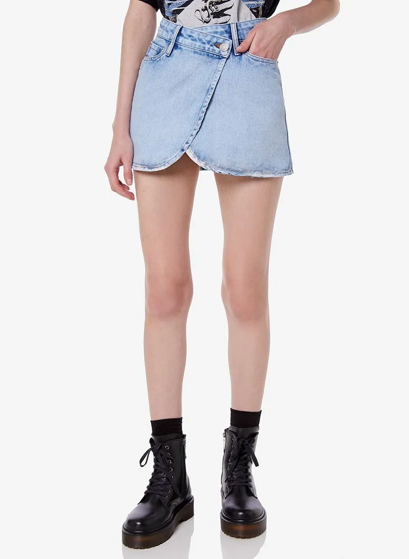 saia jeans transpasse