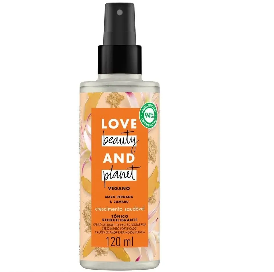 Tônico Capilar Love Beauty and Planet - Crescimento Saudável 120ml