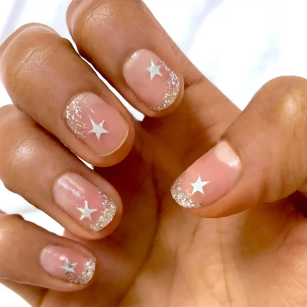 Ideias de unhas de natal
