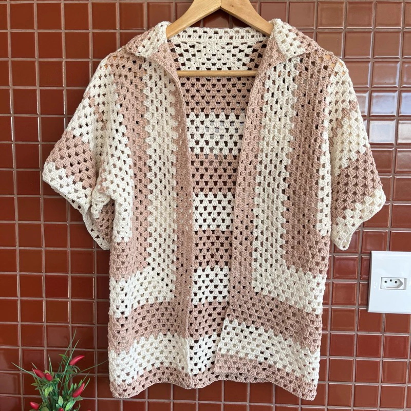 Max Blusa Crochê