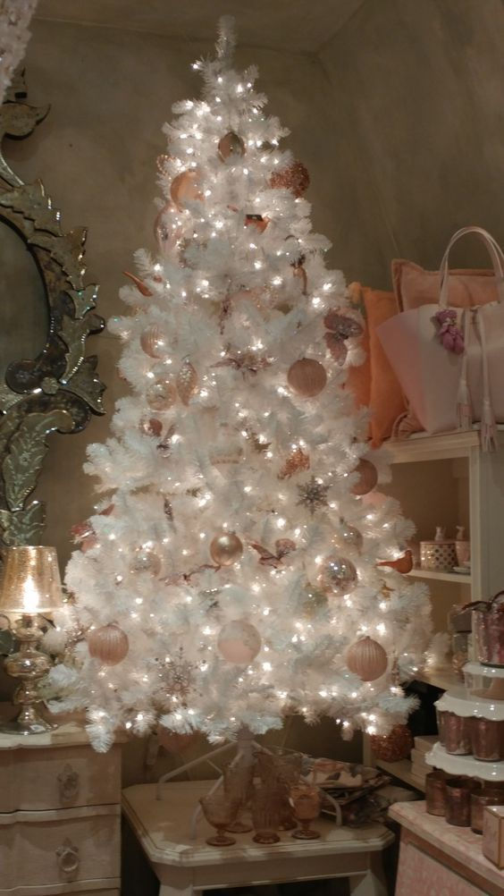 Ideias de Decoração para Árvore de Natal Branca