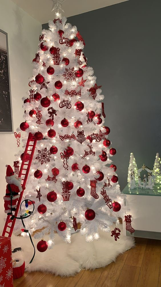 Ideias de Decoração para Árvore de Natal Branca
