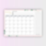 Miniatura: Planner mensal para imprimir