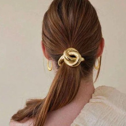 Presilha metálica para cabelo