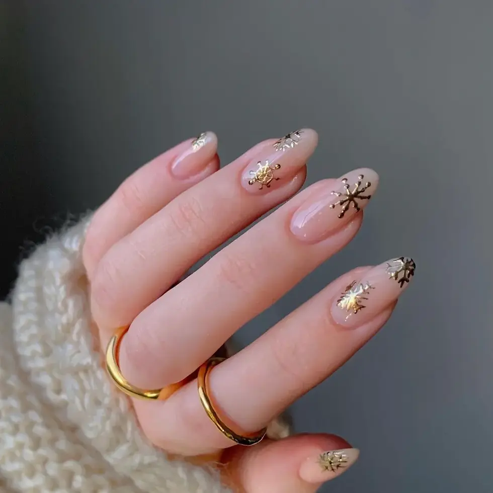 Ideias de unhas de natal
