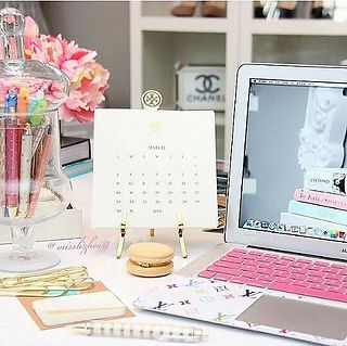 Decoração escritório feminino