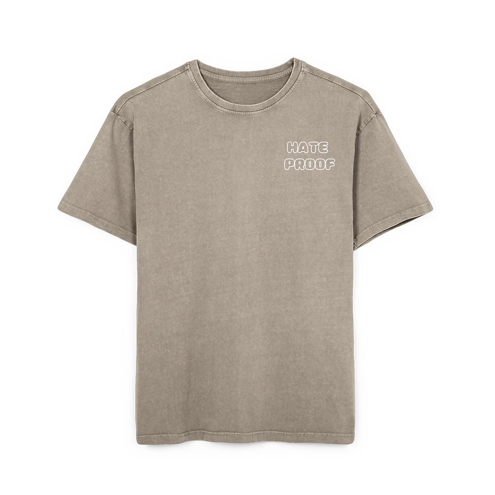 Thumbnail: Hate Proof Washed Heavy Oversize Tee (image soon)