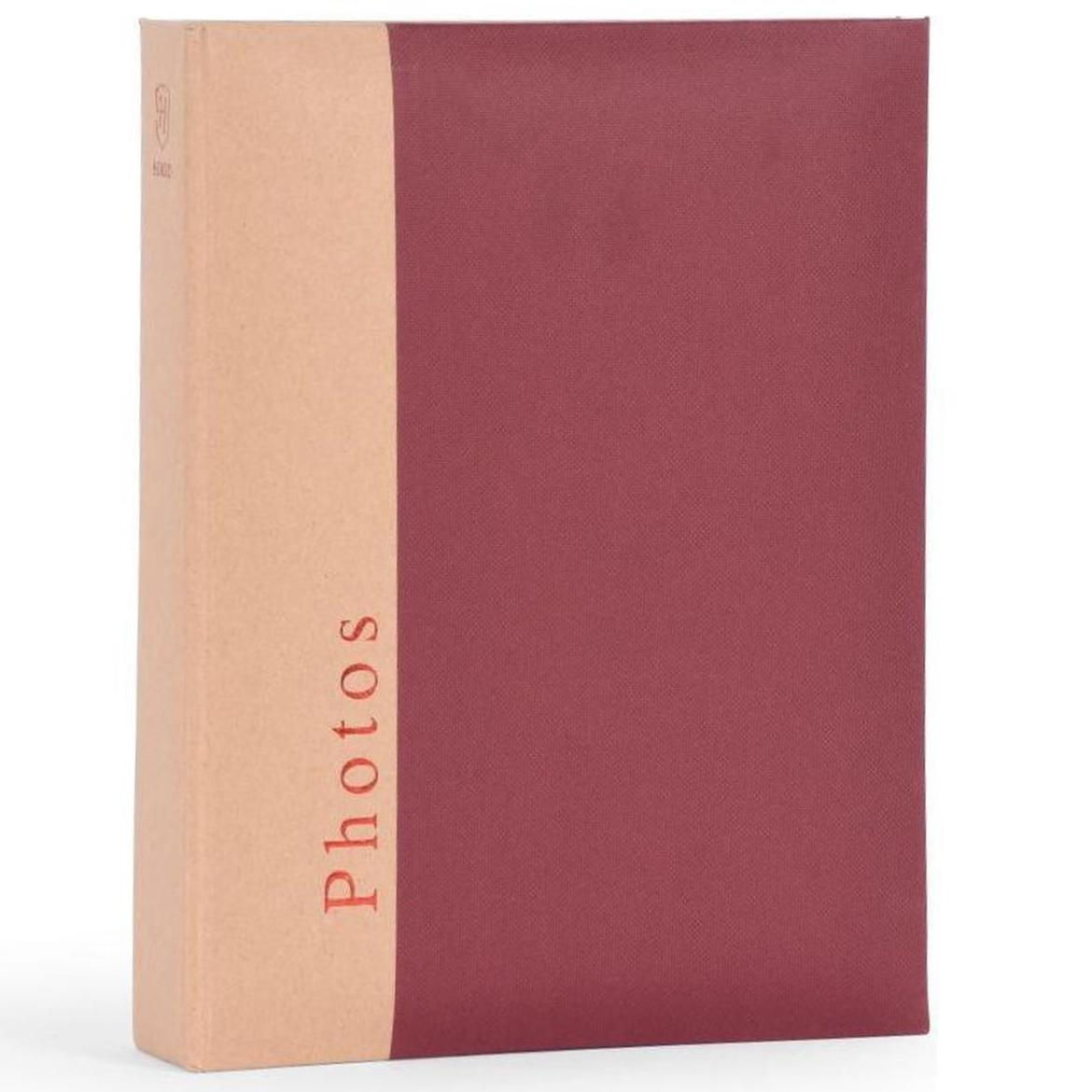 Insteekalbum (donker rood)