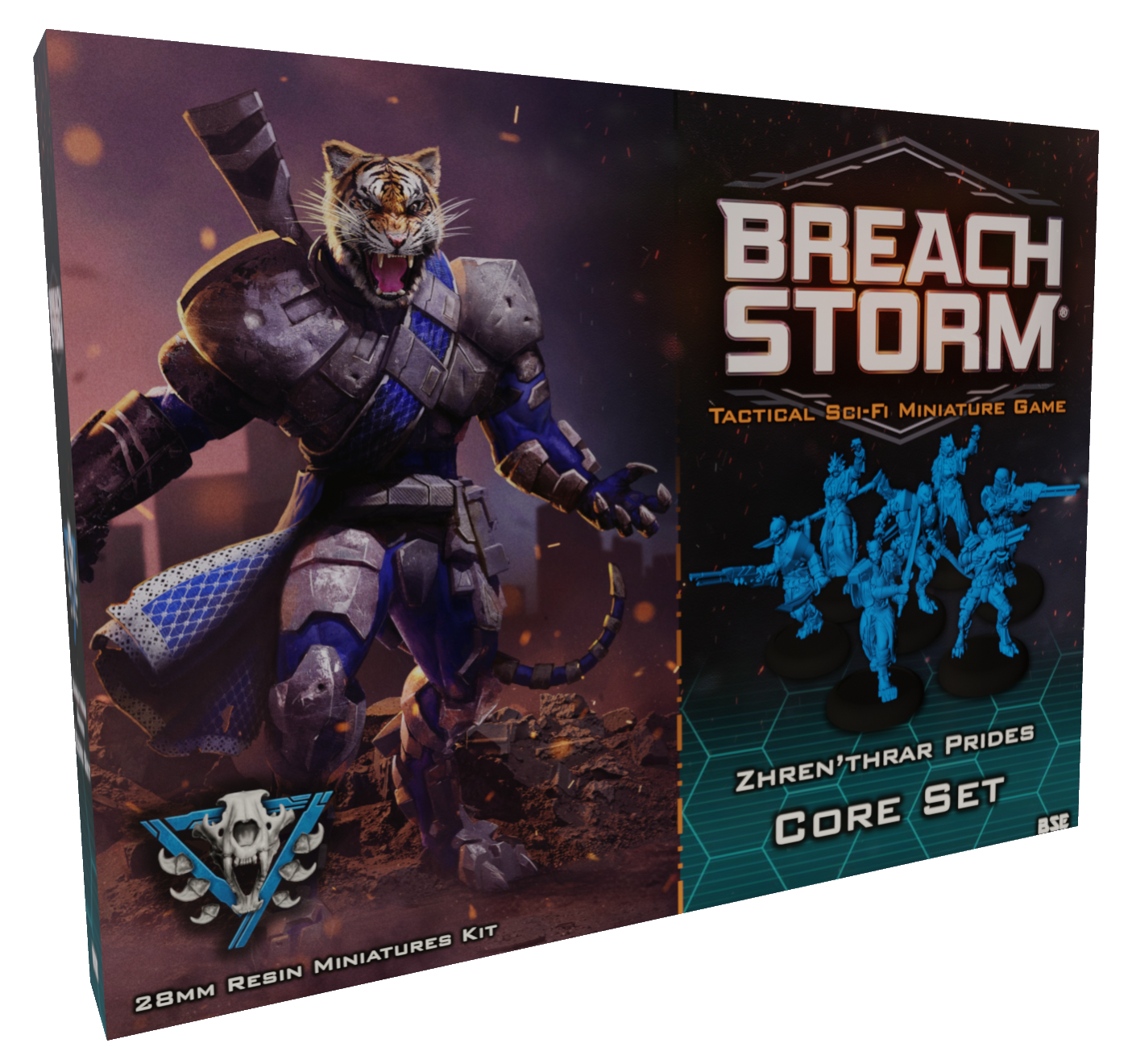 Zhren'thrar Prides Core Set - Resin Miniatures