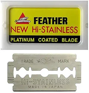 Feather double-edge safety razor blades, 50 count product thumbnail