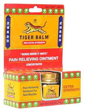 Tiger Balm Extra Strength Red Ointment, 18 g
